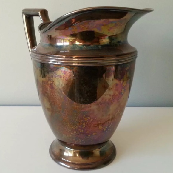 WINDSOR WM Rogers Silverplate Water Pitcher #3717 - Picture 4 of 5